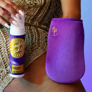 Perfume Scented Self Tan And Tanning Mitt