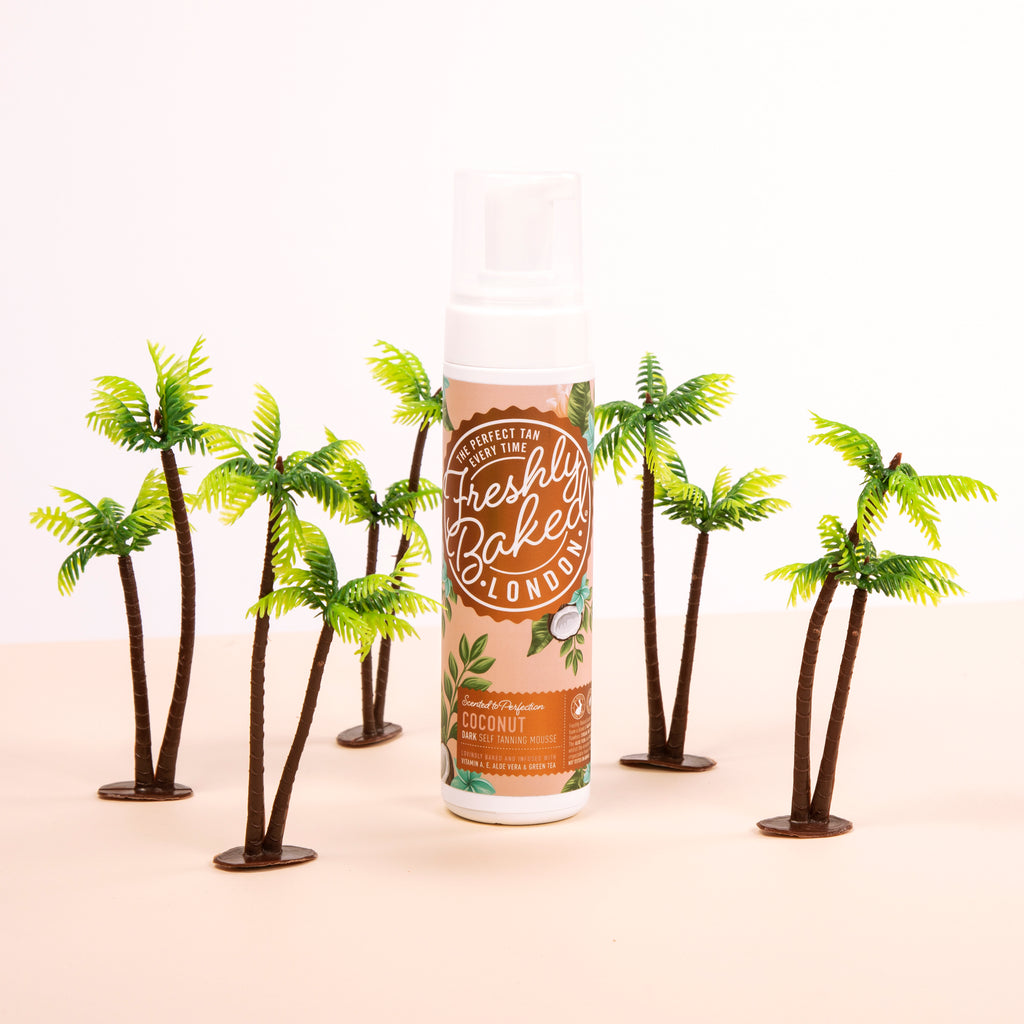 Dark Coconut Scented Self Tan Mousse